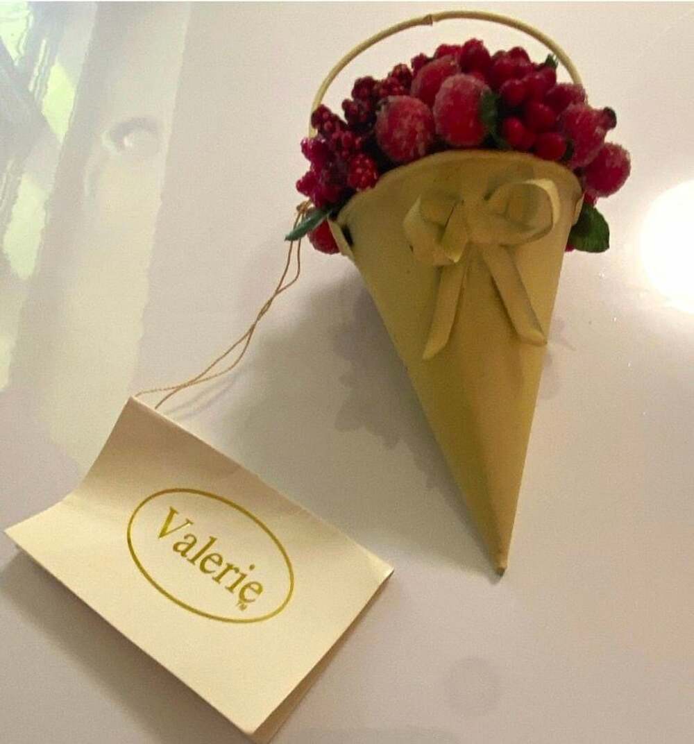 Spring Floral Cone